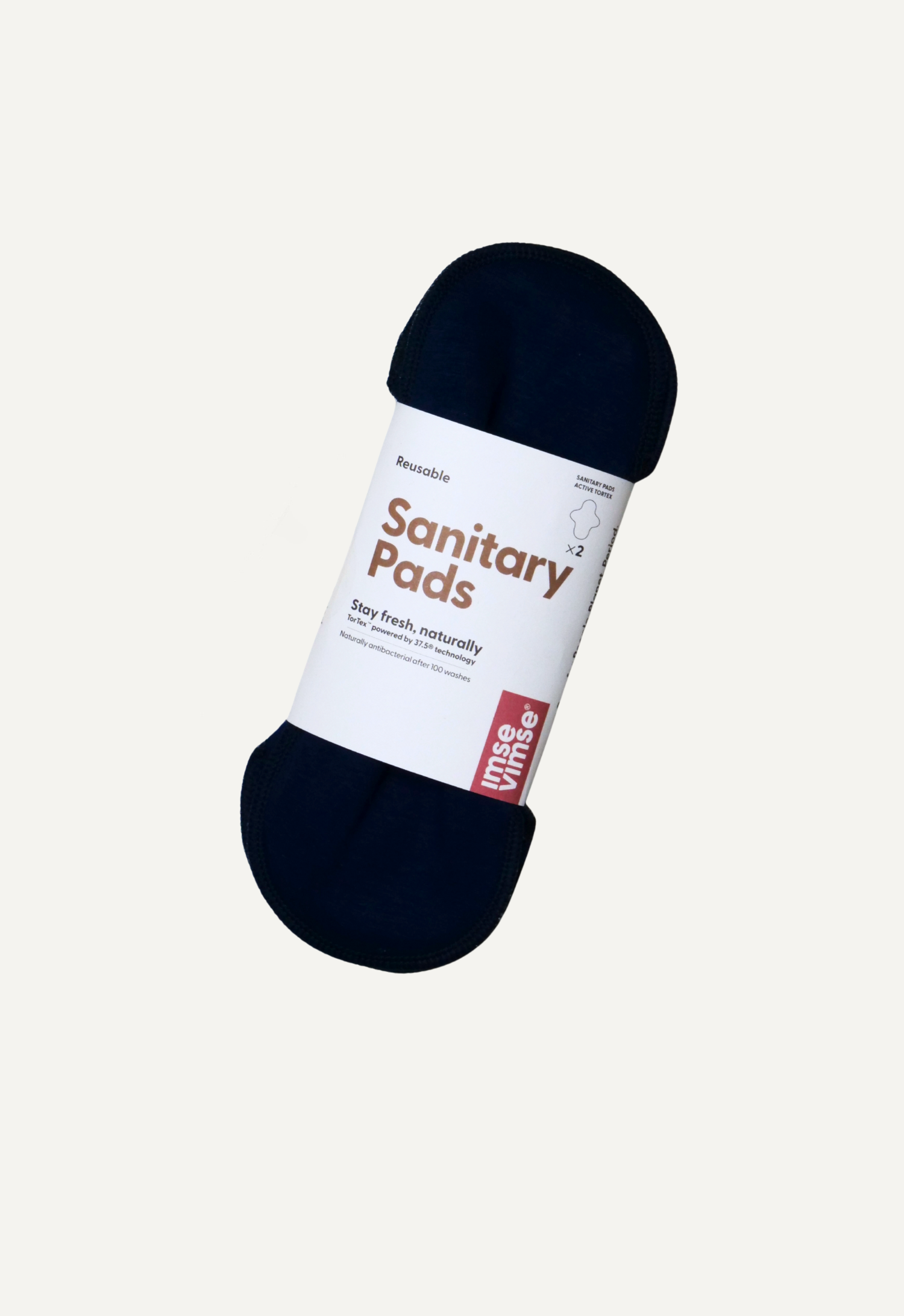 Sanitary Pads A Regular - Tortex - Blue - 2 pack