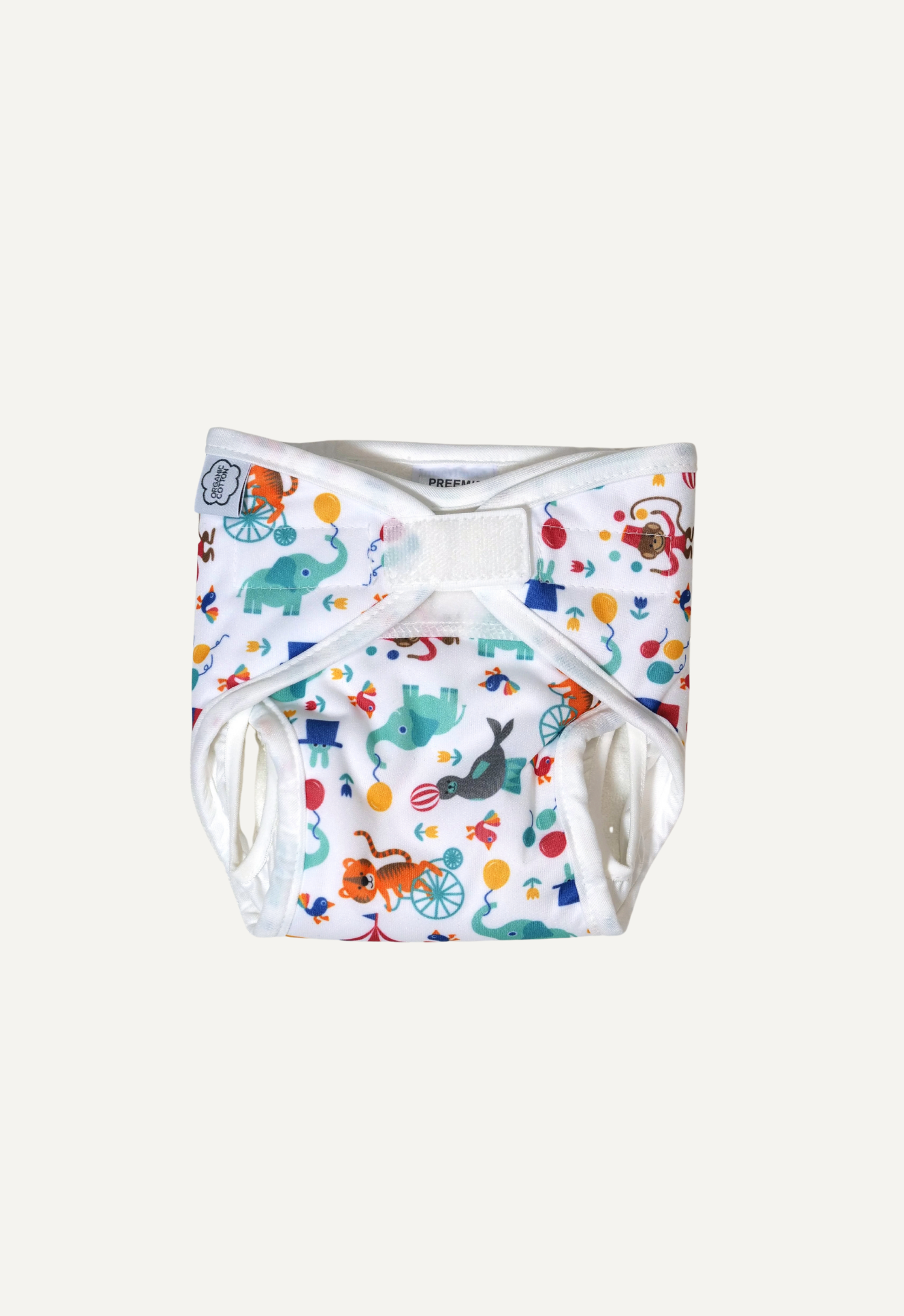 Cloth Diaper - All in One - Circus