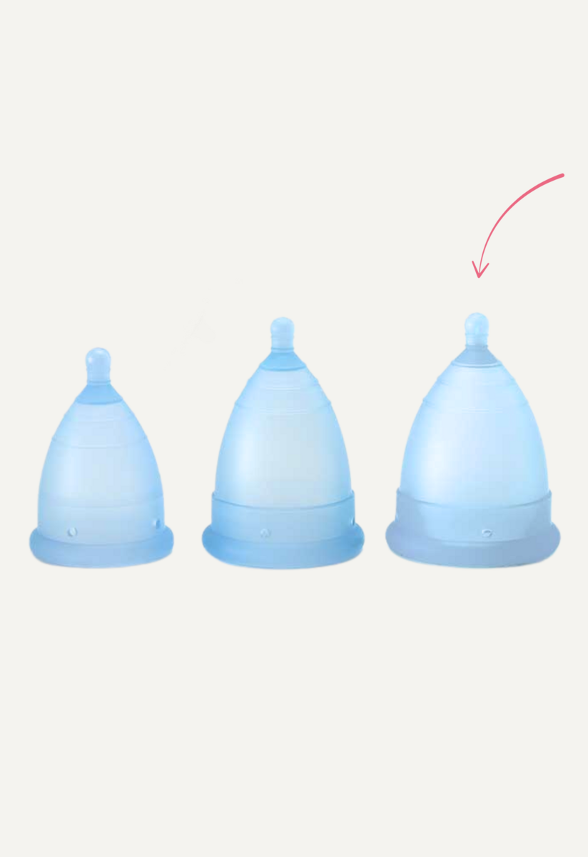 Monthly Cup - Plus - Blå
