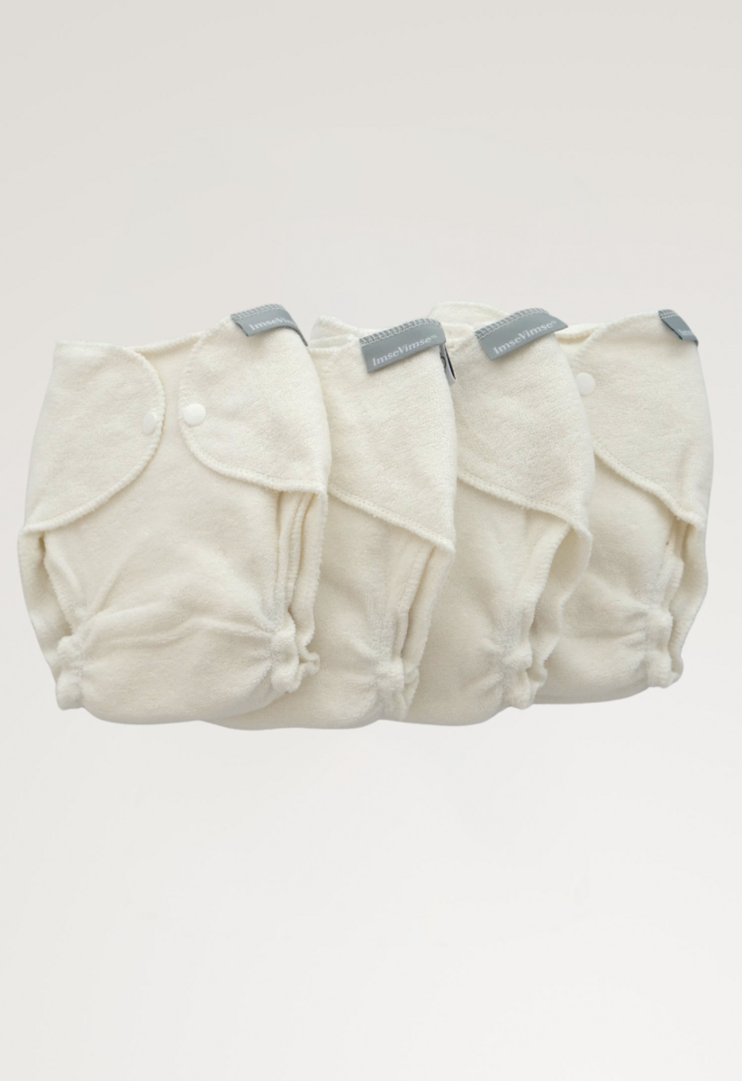 Frottéblöja Newborn - 4 pack
