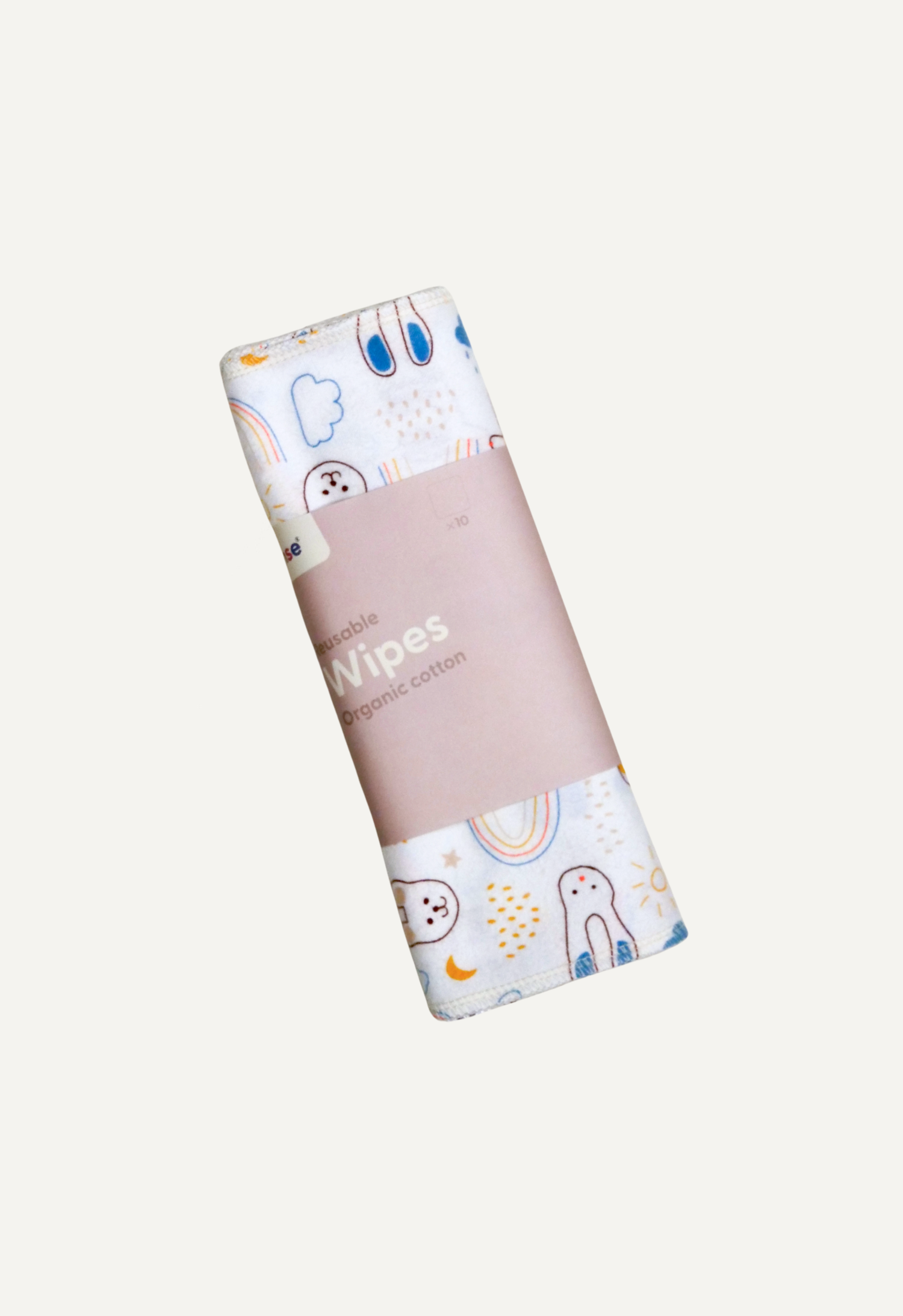 Reusable Wipes, Teddy 10 - pack