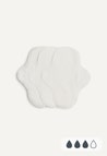 Reusable Sanitary Pads with fast absorption - White
