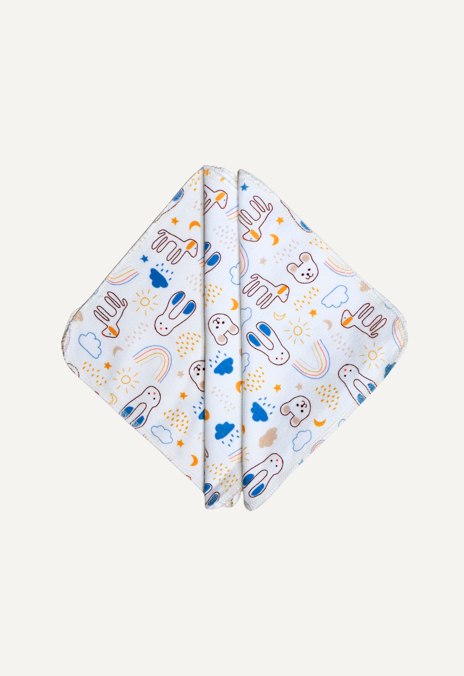 Reusable Wipes, Teddy 10 - pack