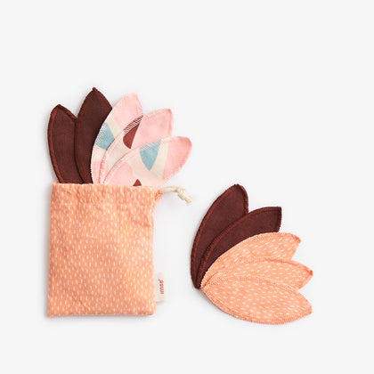 Labia Pads Orange Sprinkle - 10 pack