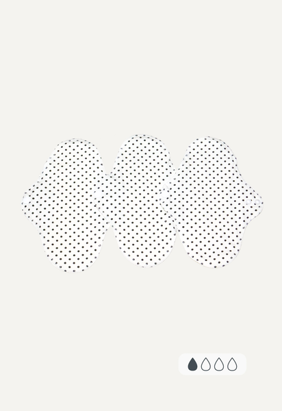Trosskydd - Active - Black Dots - 3 pack