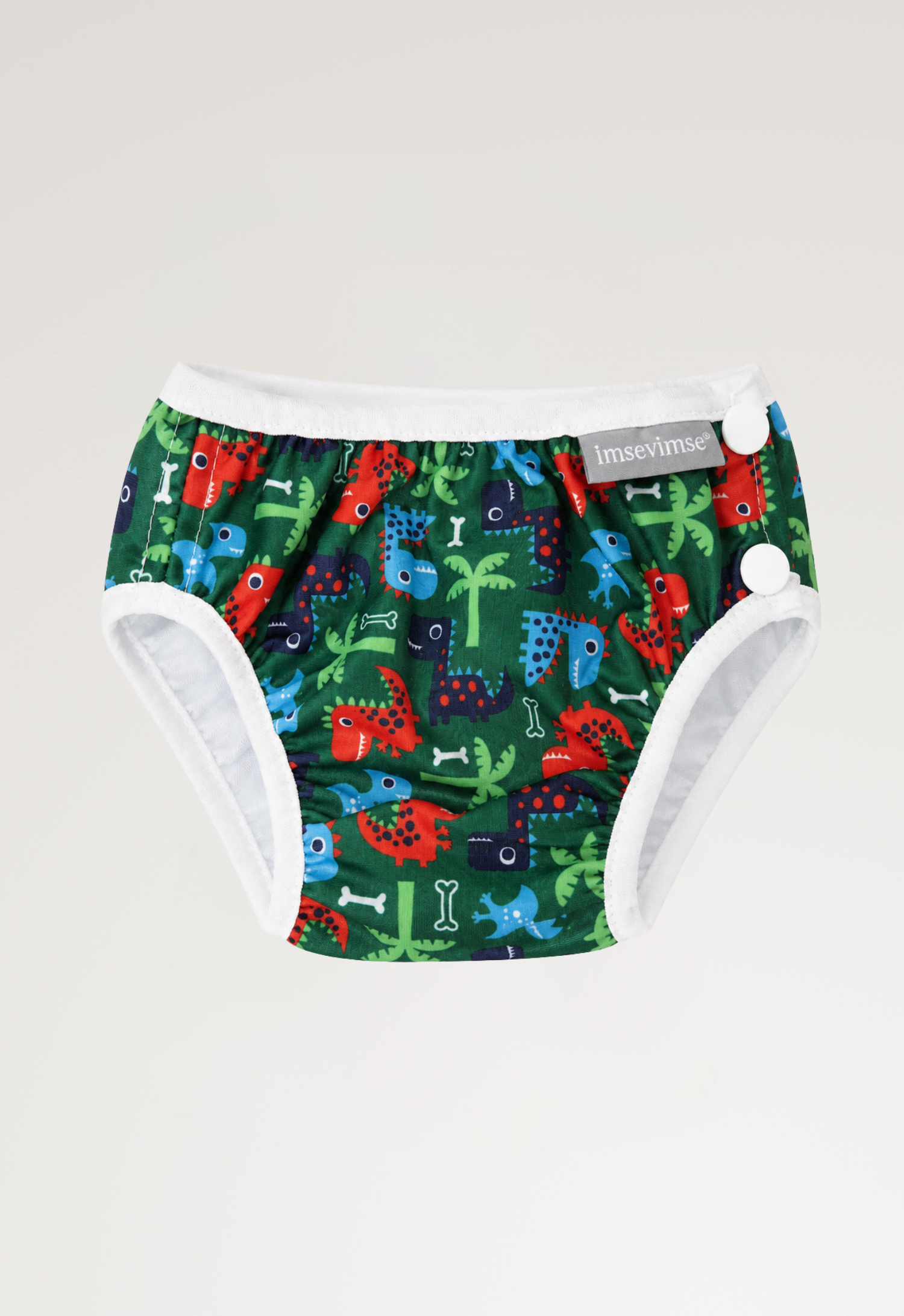 Swim Diaper - Green Dino